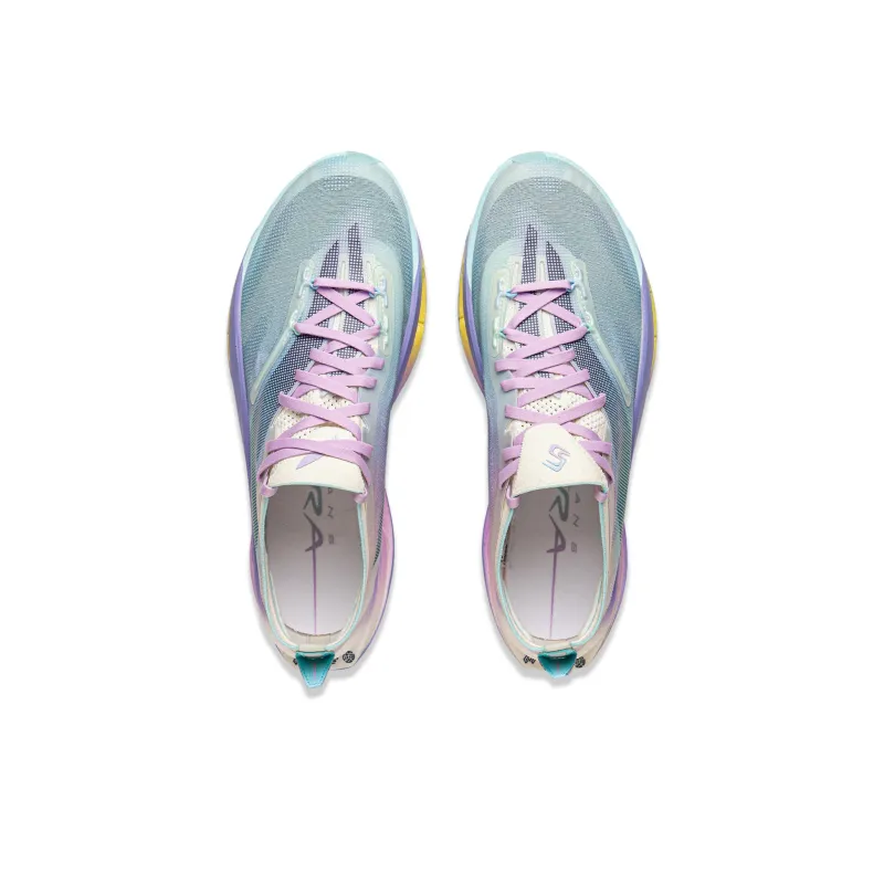 LiNing Feidian 5 ULTRA Cushioning, Slip Resistant, Rebound Low Top Running Shoes Unisex Blue Purple-3