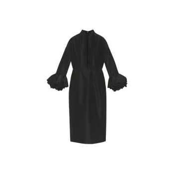 GUCCI SS23 Long-Sleeved Dresses Women's Black