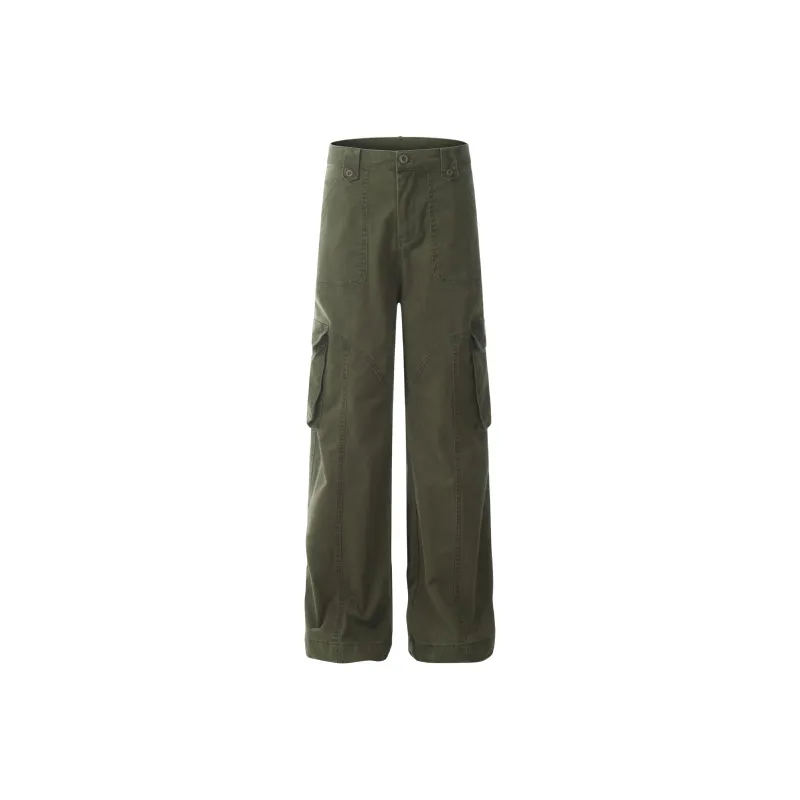 Vine Color Cargo Pants Women's-2