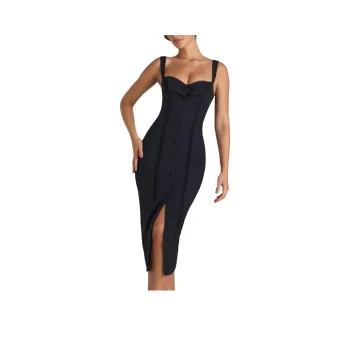 OH POLLY THEODORA Slip Dresses Women's Black