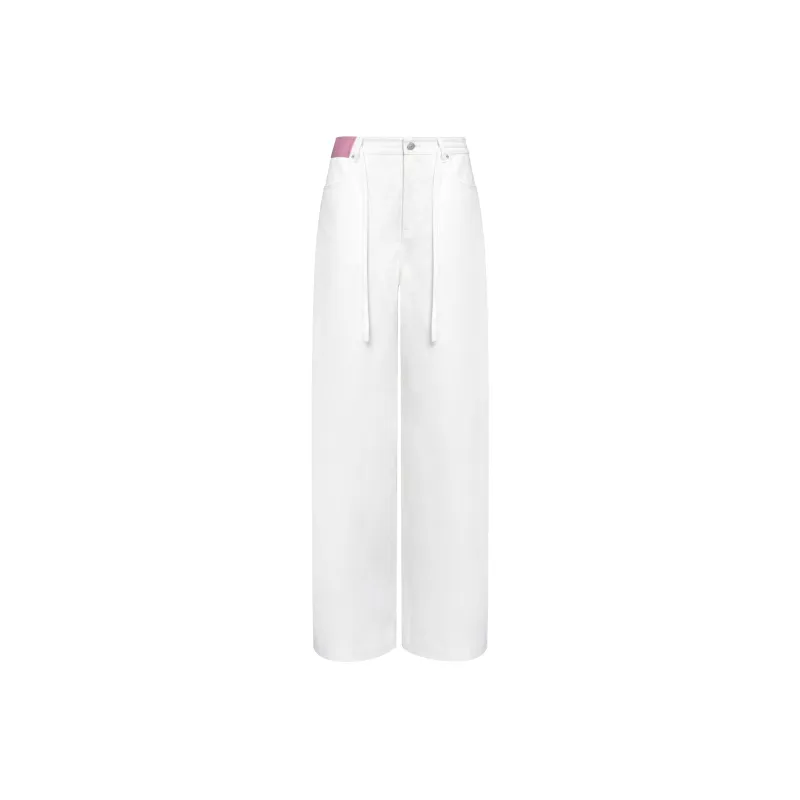 ANN ANDELMAN Jeans Women's White-0