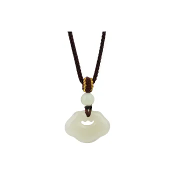 CHINA GOLD Pendants Pale Greenish White Jade Unisex
