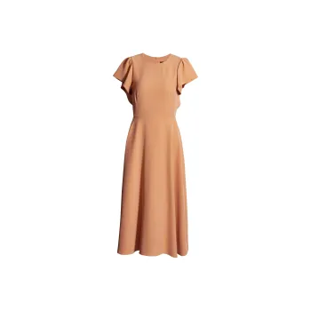 ROEYSHOUSE SS24 Short Sleeved Dresses Women's Orange