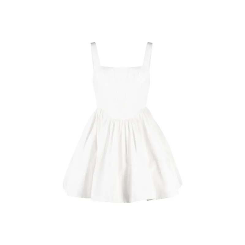 Staud Landscape Flared Minidress-0