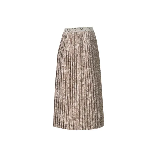 Double Belief Liberty X PUMA LIBERTY Casual Long Skirts Women's Brown