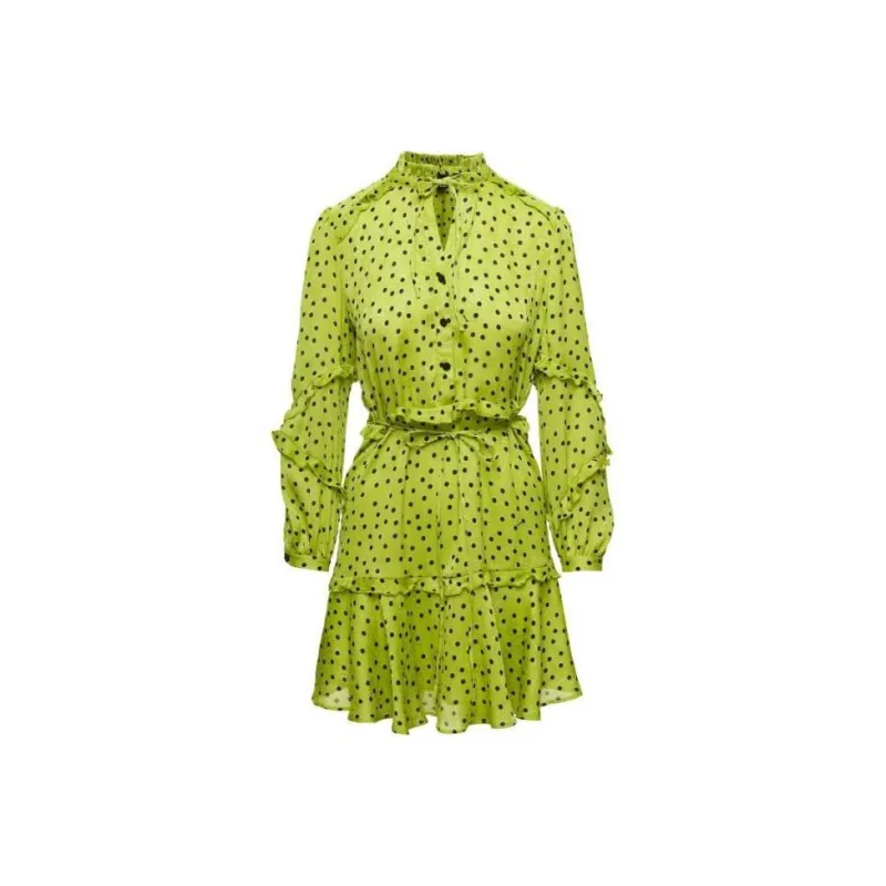 PINKO Long-Sleeved Dresses Women's Green-0