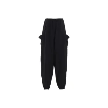 Yohji Yamamoto Relaxed Fit Pants 'Black'