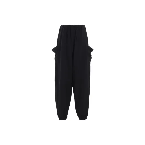Yohji Yamamoto Relaxed Fit Pants 'Black'