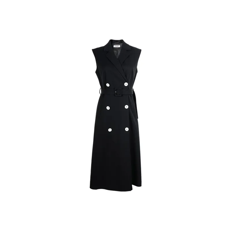 MISSSHINE Sleeveless Dress Women's Black-0