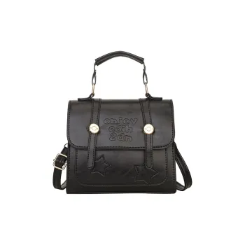 TOUTSEUL YOLO PU Crossbody Handbag Women's Black/Dark Brown/Coffee/Brown