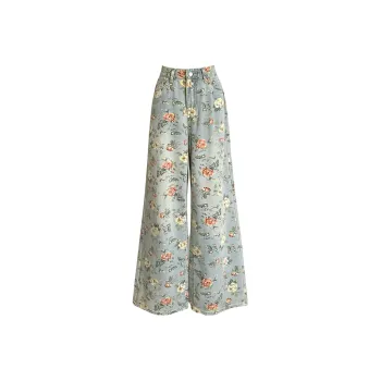 Udon House Jeans Women's Print