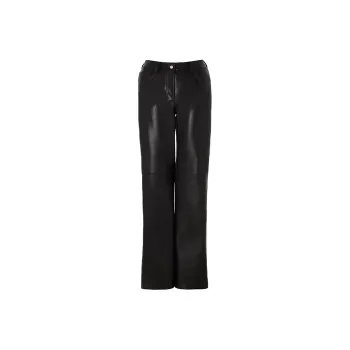 JYOSEI Leather Pants Women's Black