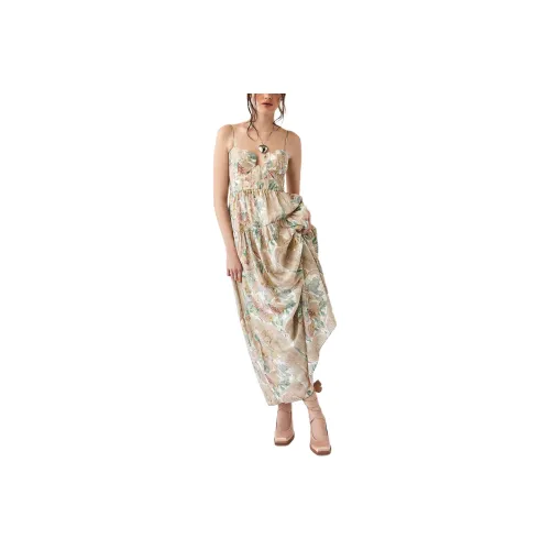 FREE PEOPLE Maison Amory The Windsor Maxi Dress Slip Dresses Women's Queen's Merit/Royal Achievement