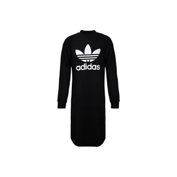 Adidas Originals Long Sleeved Dresses Women's Black