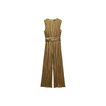 ZARA Jumpsuit Women's Olive Green
