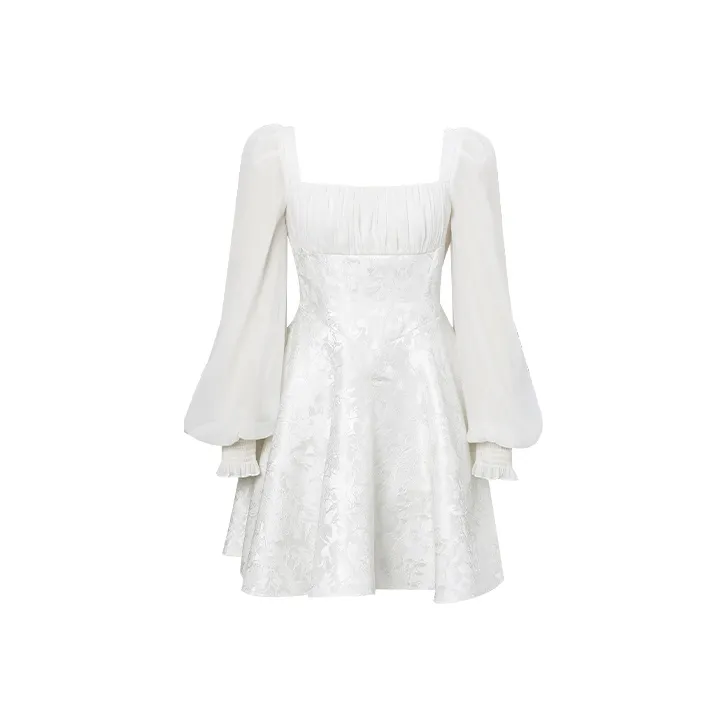 TAMMY TANGS Long Sleeved Dresses Women's White-0