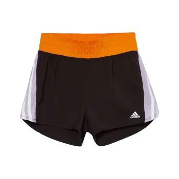 Adidas Casual Shorts Women's Black Orange