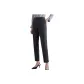 Jacquard-Dark Gray Cigarette Pants 27 Inches