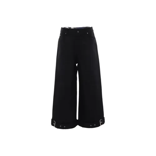 MELITTA Belted Cropped Jeans