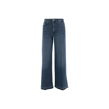 FRAME Le Slim High-Waist Palazzo Jeans