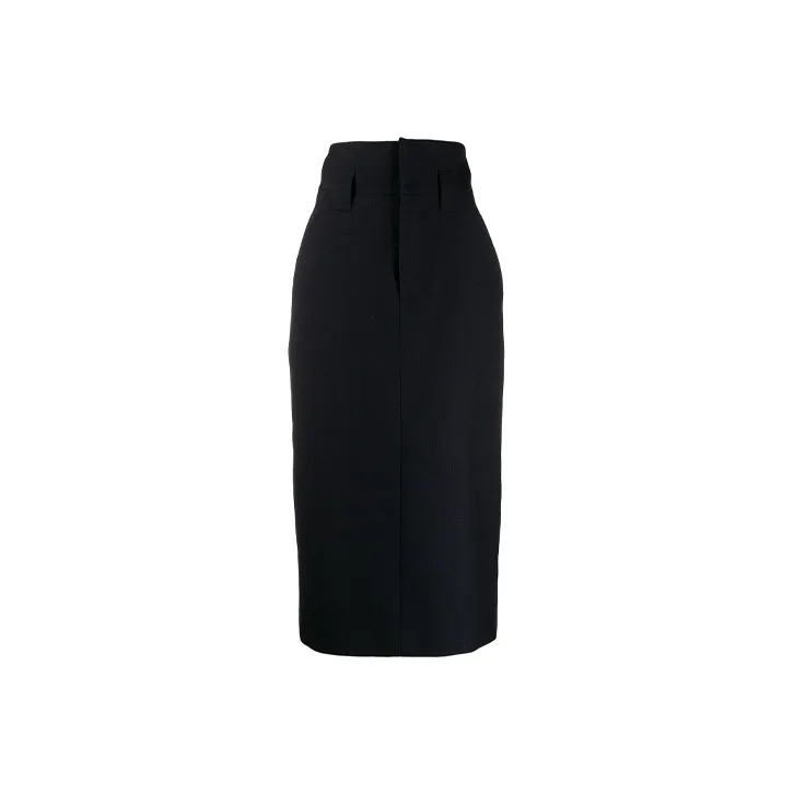 FENDI Casual Long Skirts Women's Black-0