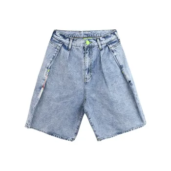 LALABOBO Jeans Women's Medium Blue White