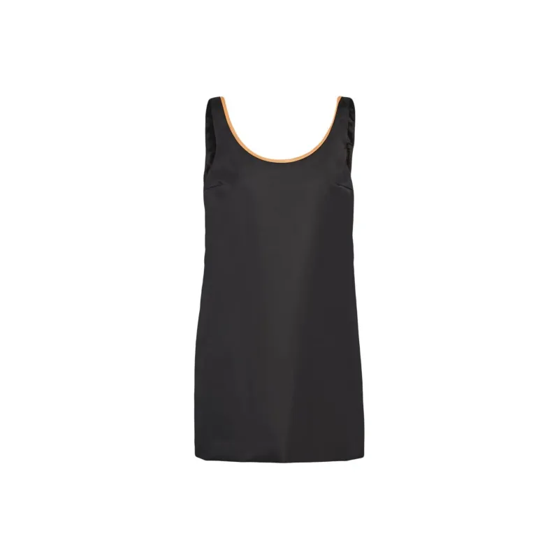 PRADA Round Neck Sleeveless Dress-0