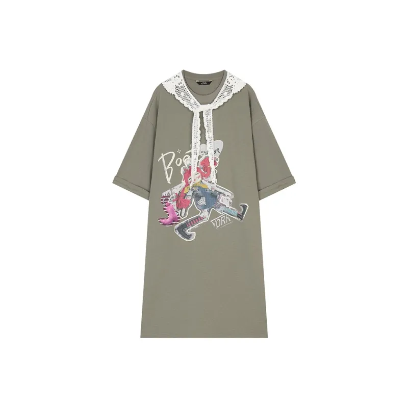 ELF SACK Short Sleeved Dress Women's-0