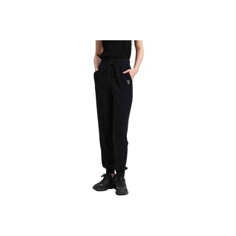 Blood Glitter Knitted Sports Pants Women's-0
