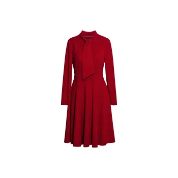 ROEYSHOUSE Long Sleeved Dresses Women's Red