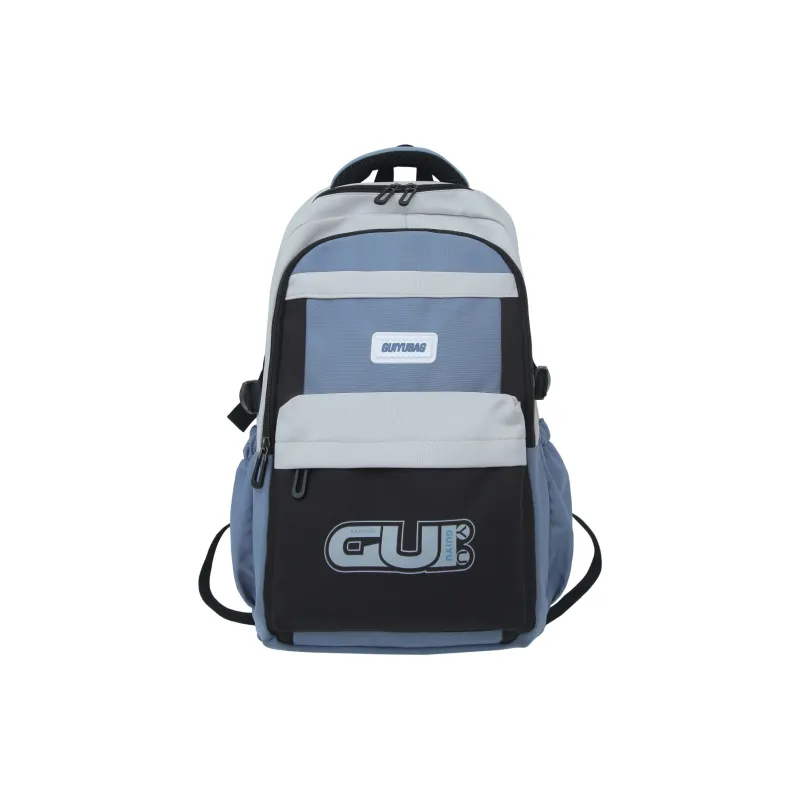 H YXIANG Nylon Backpack Unisex Multicolor-1