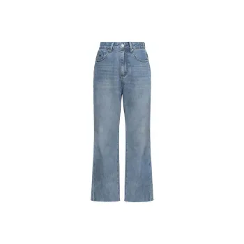 MEIYANG Jeans Women's Blue