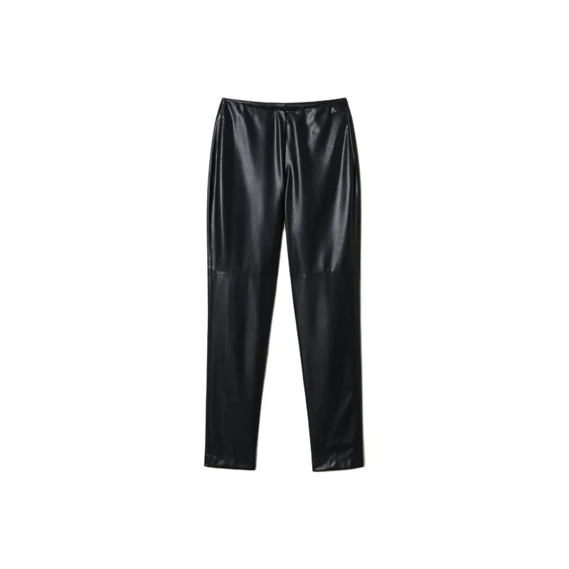 Twinset Faux leather Leggings-0