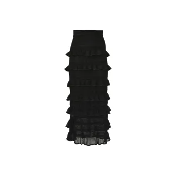 Zimmermann Illustration Frilled Skirt