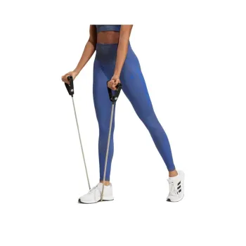 Adidas SEAMLESS BRANDED 7/8 LEGGINGS Women's Dark Shadow Marine Blue