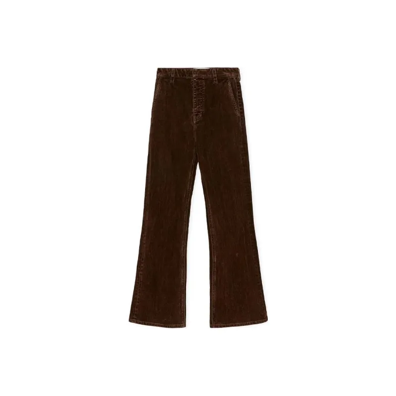 LOEWE Bootleg Jeans In Denim Mens Coffee Bean-0