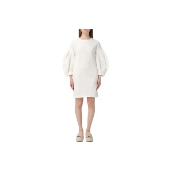 MaxMara Long Sleeved Dress Women's White
