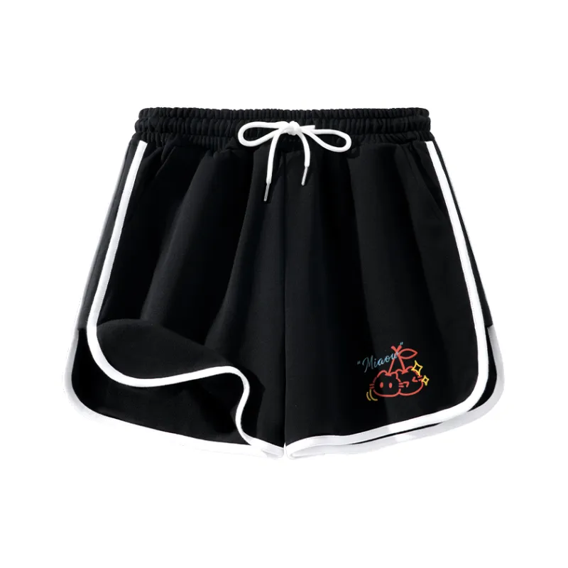 Cotton Casual Shorts Women's-6