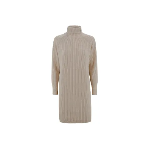 MaxMara Studio Turtleneck Long Sleeved Dress