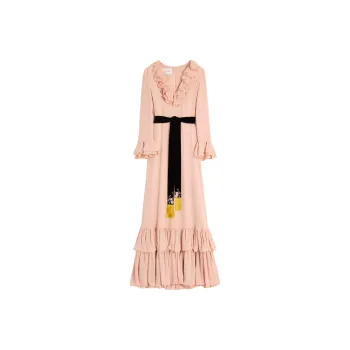 Valentino Long Sleeved Dress Women's Pink
