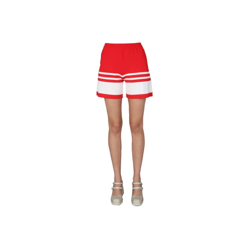 MOSCHINO Sailor Mood Stripe Detailed Shorts-0