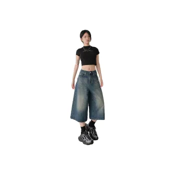 Yynw Jeans Women's Vintage Blue