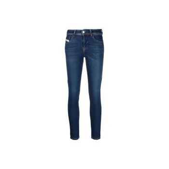 DIESEL 2017 Slandy Logo Patch Skinny Jeans