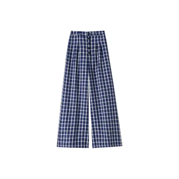 Ning Cai Yuer Casual Pants Women's Blue