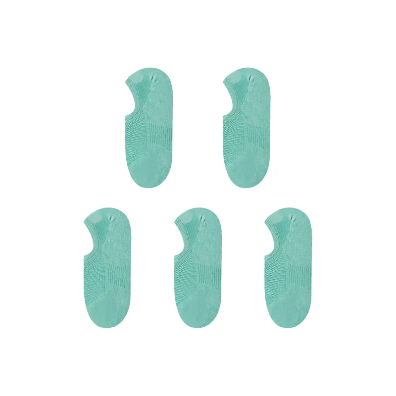 Cotton Gene No Show Socks Women's Combo Set-7