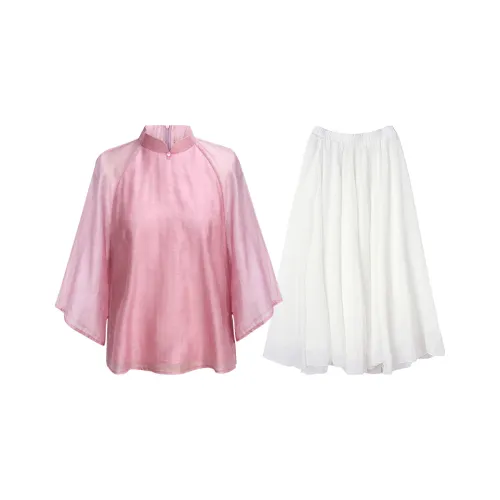 Su Fei Two Piece Skirt Sets Women's