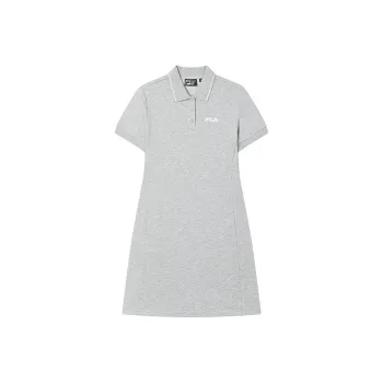 FILA ORIGINALE Short Sleeved Dresses Women's Medium Heather Gray