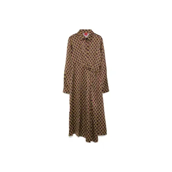 HUGO BOSS Geometric pattern Midi Dress