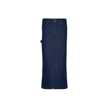 BARBOUR Denim Long Skirts Women's Dark Indigo