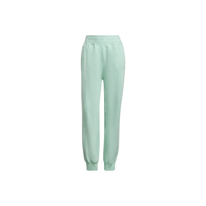Adidas Stella McCartney PANTS Knitted Sweatpants Women's Frozen Green-0